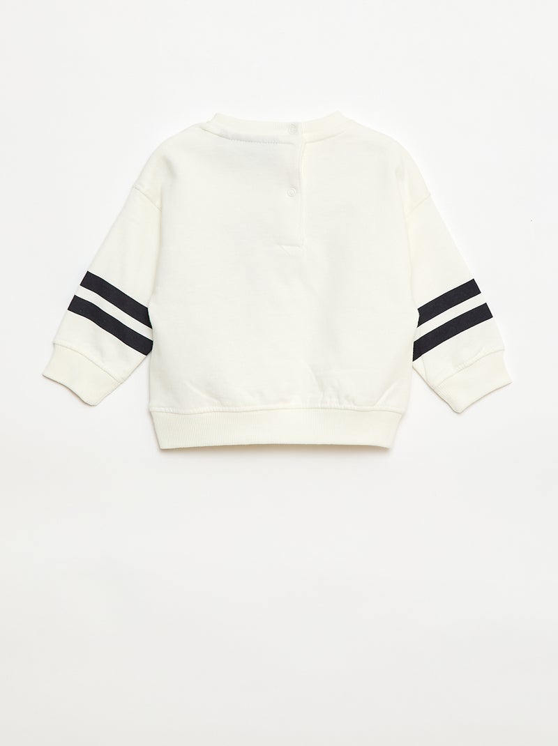Sweat 'Yale' de gola redonda Cinza - Kiabi