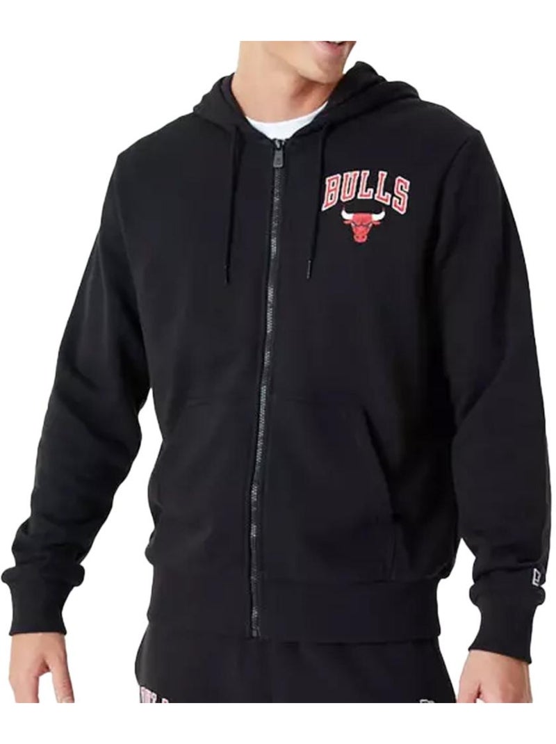 Sweat Zíper Preto New Era 60348866 para Homem Preto - Kiabi