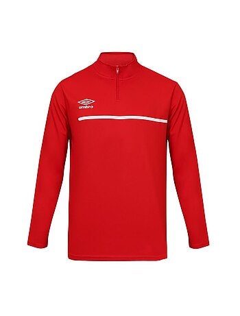 Sweat Zíper Vermelho Umbro para Rapaz 724910