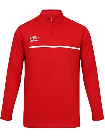 Sweat Zíper Vermelho Umbro para Rapaz 724910
