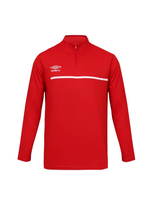 Sweat Zíper Vermelho Umbro para Rapaz 724910 - Kiabi Sweat Zíper Vermelho Umbro para Rapaz 724910 - Kiabi