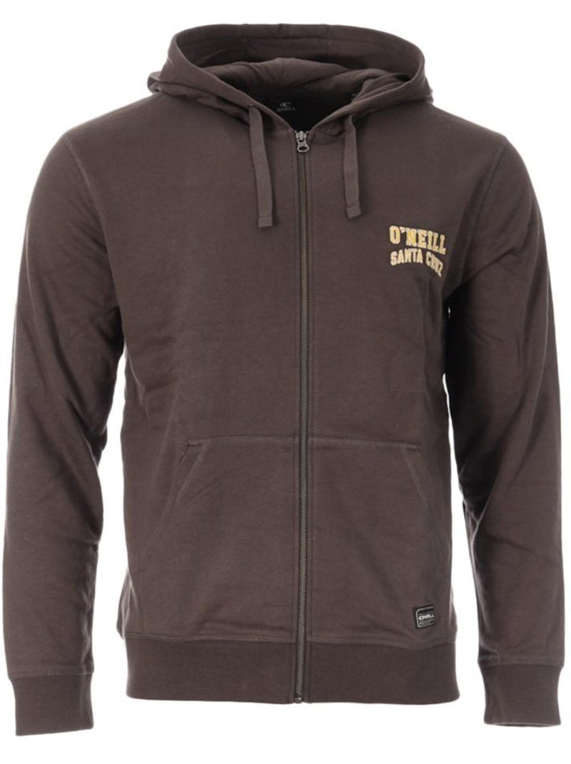 Sweat Zippado Cinzento O'Neill Surf State para Homem 2750073 Cinza-prateado - Kiabi