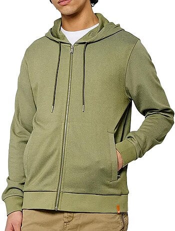 Sweat Zippado Kaki para Homem Kaporal LUBIN25EM33