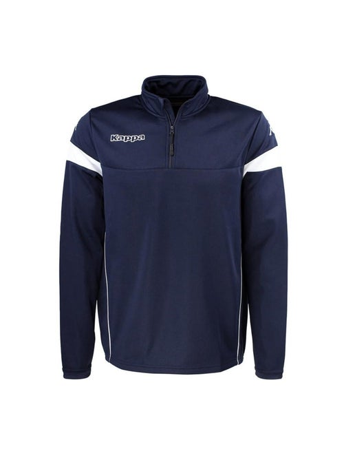 Sweat zippado kappa novare preto para homem - Kiabi Sweat zippado kappa novare preto para homem - Kiabi