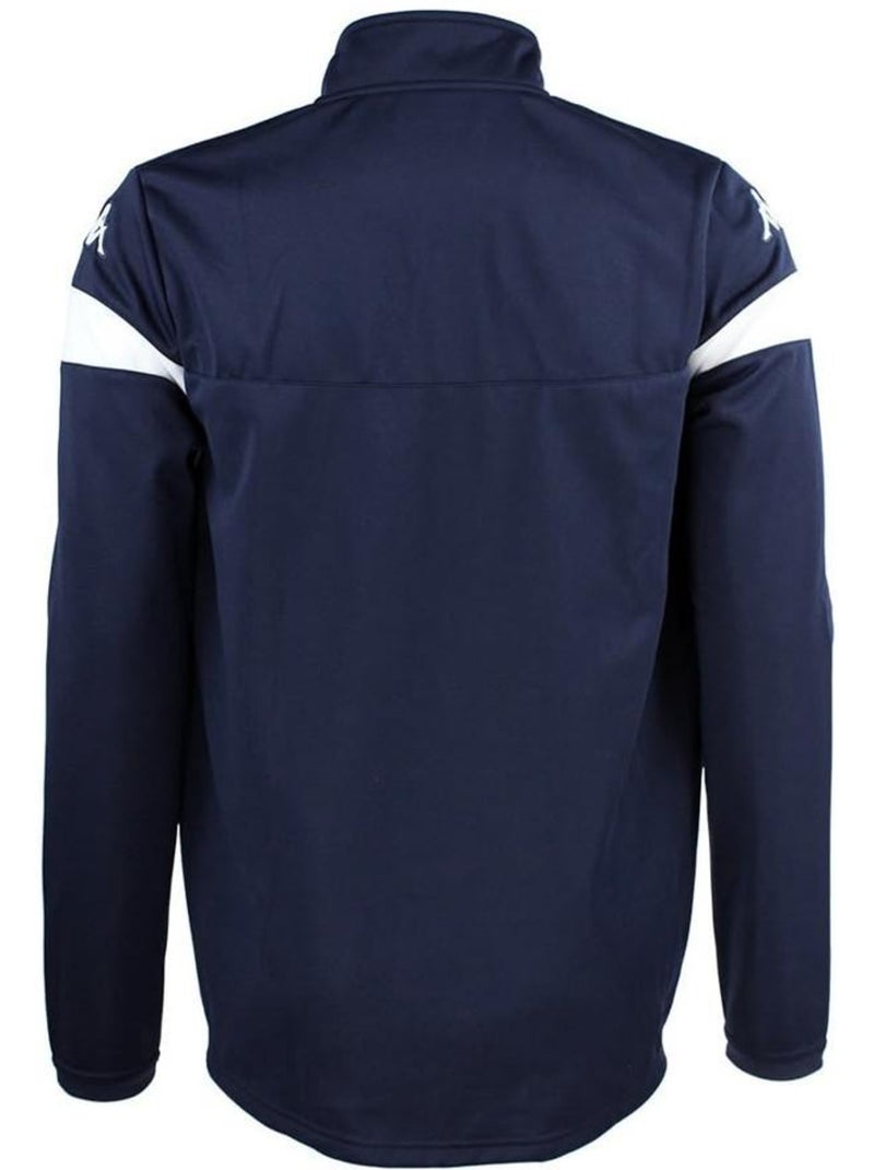 Sweat zippado kappa novare preto para homem Preto - Kiabi
