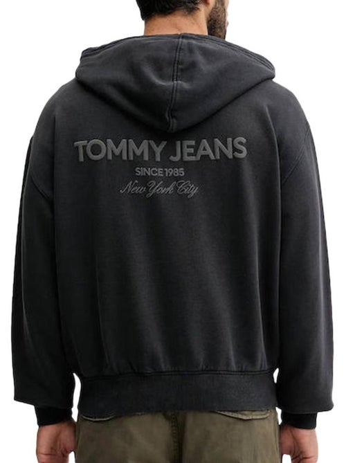 Sweat zippado preto para homem tommy hilfiger dm0dm22080 - Kiabi Sweat zippado preto para homem tommy hilfiger dm0dm22080 - Kiabi