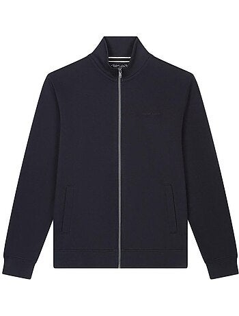 Sweat zippado teddy smith g-narkus para homem azul-marinho