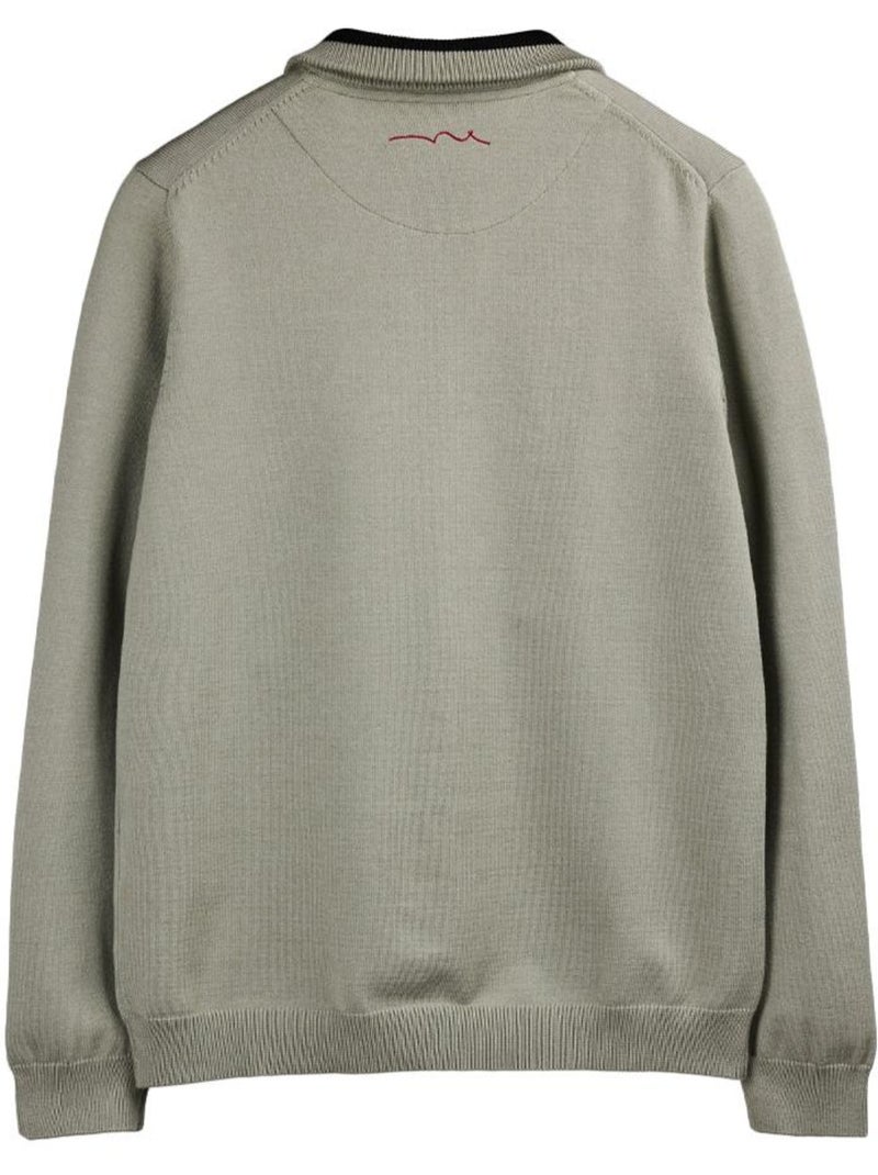 Sweat zippado verde para homem teddy smith martyn Verde cáqui claro - Kiabi