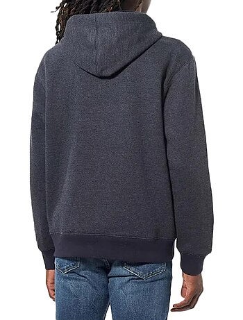 Sweat zippé azul marinho para homem kaporal byla