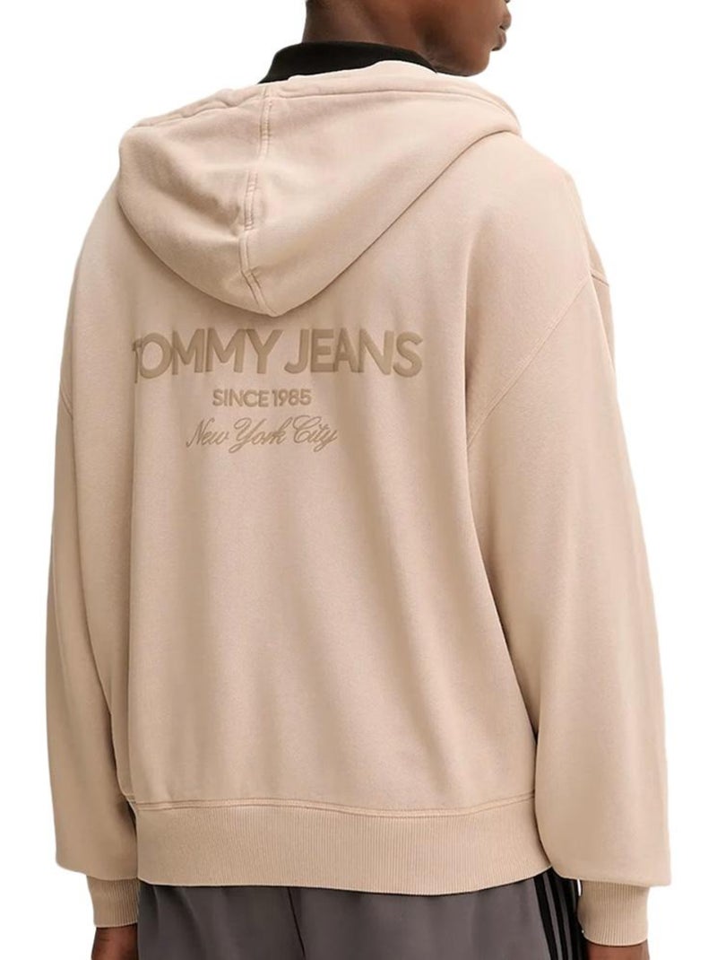 Sweat Zippé Bege para Homem Tommy Hilfiger DM0DM22080 Bege - Kiabi