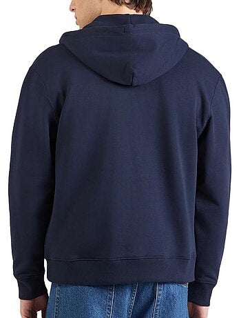 Sweat zippé calvin klein jeans terry monogram para homem
