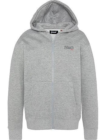Sweat Zippado Azul para Menino Schott Sam