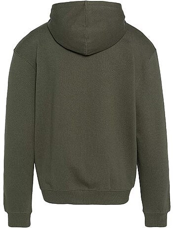 Sweat Zippé Kaki para Homem Schott SWHSAM