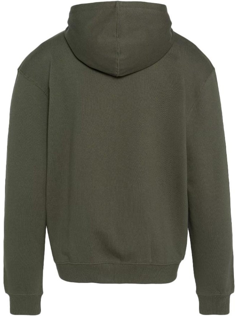 Sweat Zippé Kaki para Homem Schott SWHSAM Verde cáqui claro - Kiabi