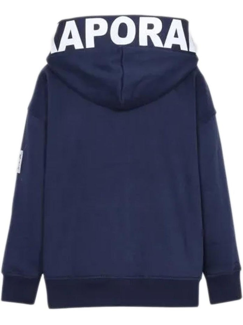 Sweat Zippé Kaporal Campus para Rapaz - Azul Marinho Azul-marinho - Kiabi