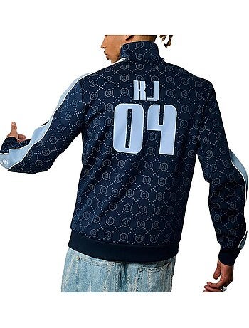 Sweat zippé kaporal jenso para homem azul marinho