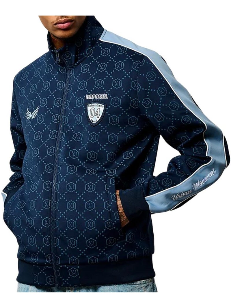 Sweat Zippé Kaporal Jenso para Homem Azul Marinho Azul-marinho - Kiabi