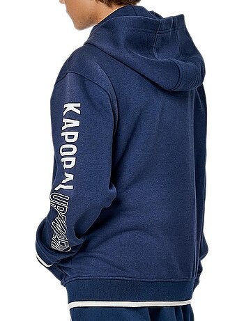 Sweat zippé kaporal murah para rapaz azul-marinho