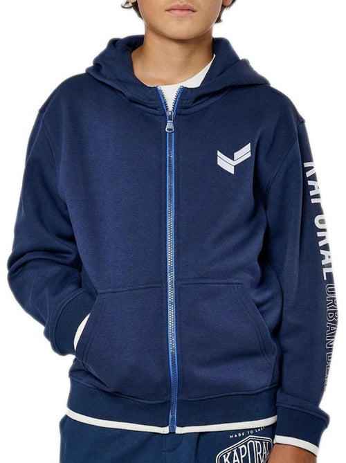 Sweat Zippé Kaporal MURAH para Rapaz Azul-Marinho - Kiabi Sweat Zippé Kaporal MURAH para Rapaz Azul-Marinho - Kiabi