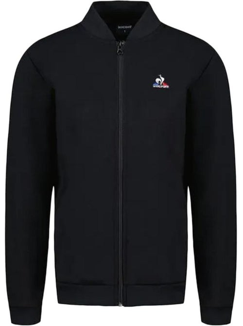 Sweat Zippé Le Coq Sportif N°1 Preto para Mulher - Kiabi Sweat Zippé Le Coq Sportif N°1 Preto para Mulher - Kiabi