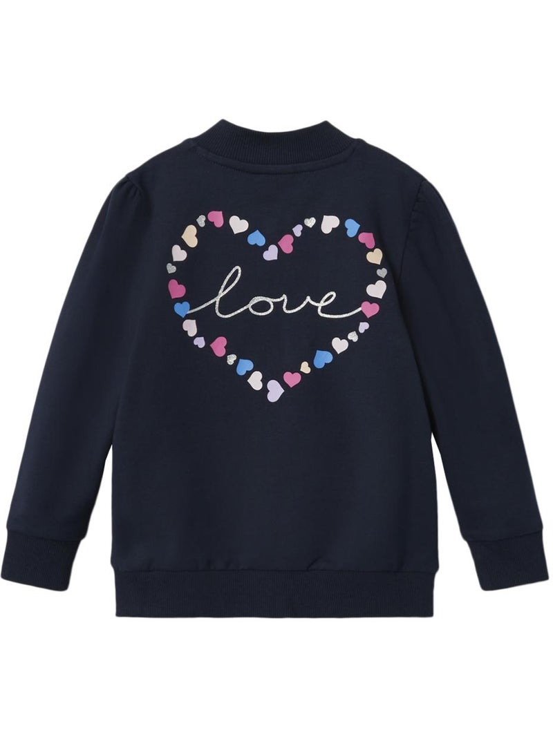 Sweat zippé name it fladine para menino azul marinho Azul - Kiabi