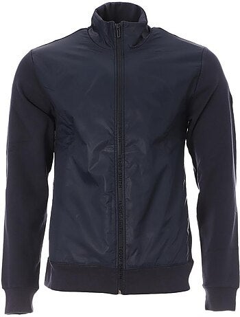 Sweat Zippé Teddy Smith Julen para Homem Azul Marinho
