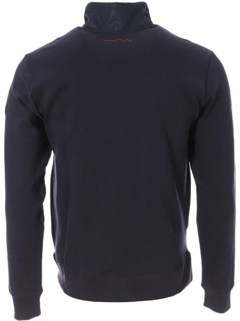 Sweat Zippé Teddy Smith Julen para Homem Azul Marinho Azul-marinho - Kiabi