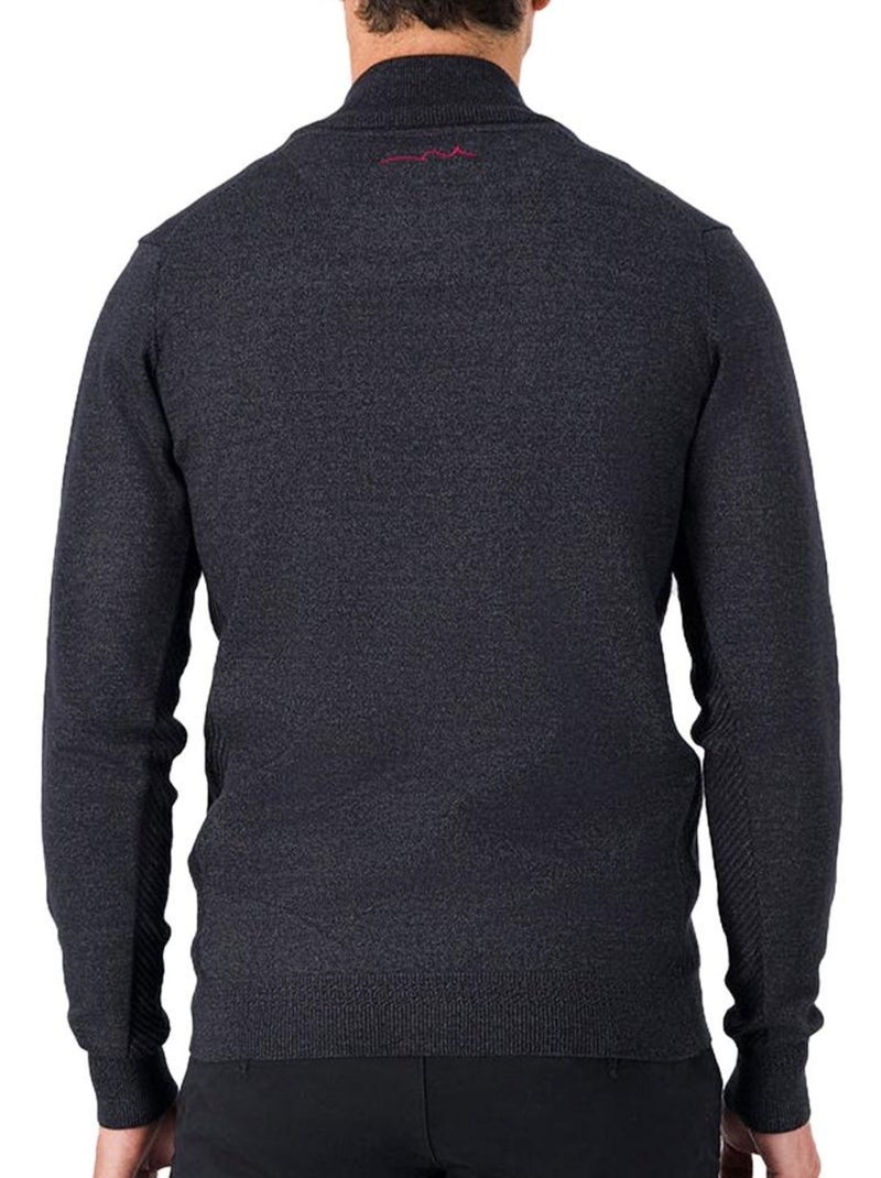 Sweat zippé teddy smith martyn para homem azul-marinho Azul-marinho - Kiabi