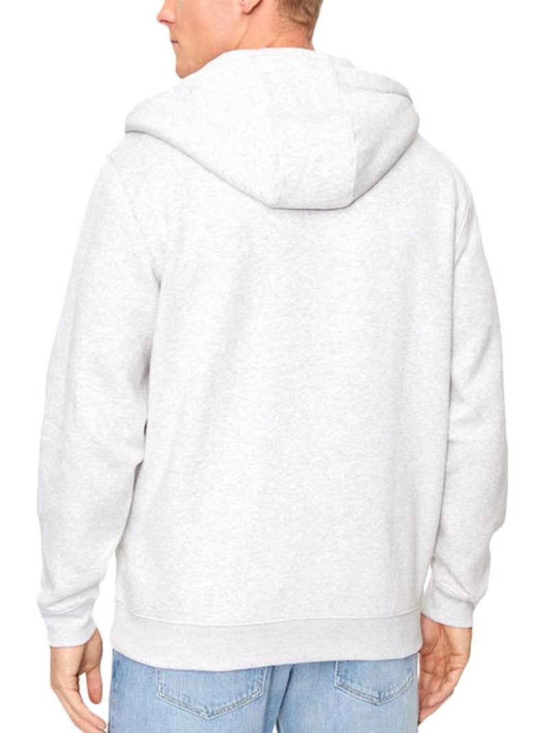 Sweat Zippé Tommy Hilfiger Cinzento Claro para Homem DM0DM2 Cinza-prateado - Kiabi