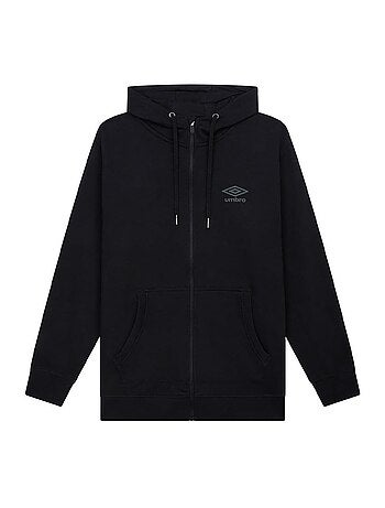 Sweat zippé umbro sherpa preto para homem