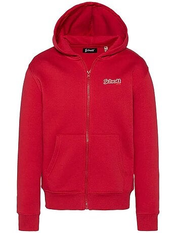 Sweat com capuz schott sam para rapaz - preto