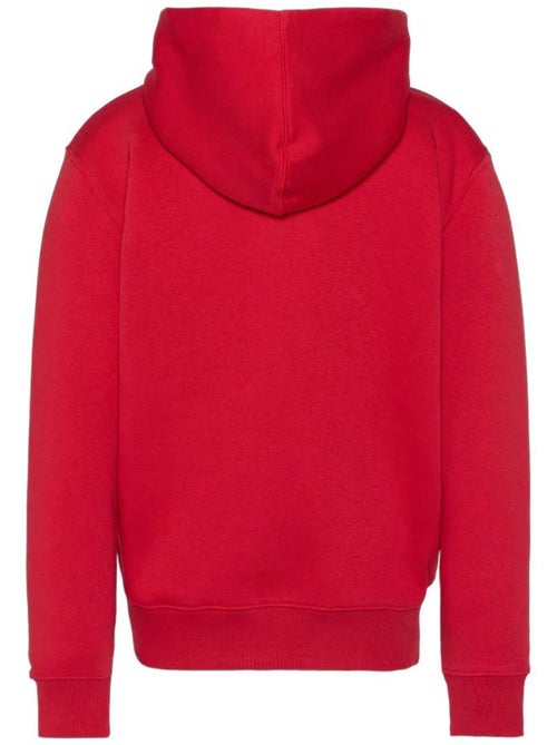 Sweat zippé vermelho para menino schott - Kiabi