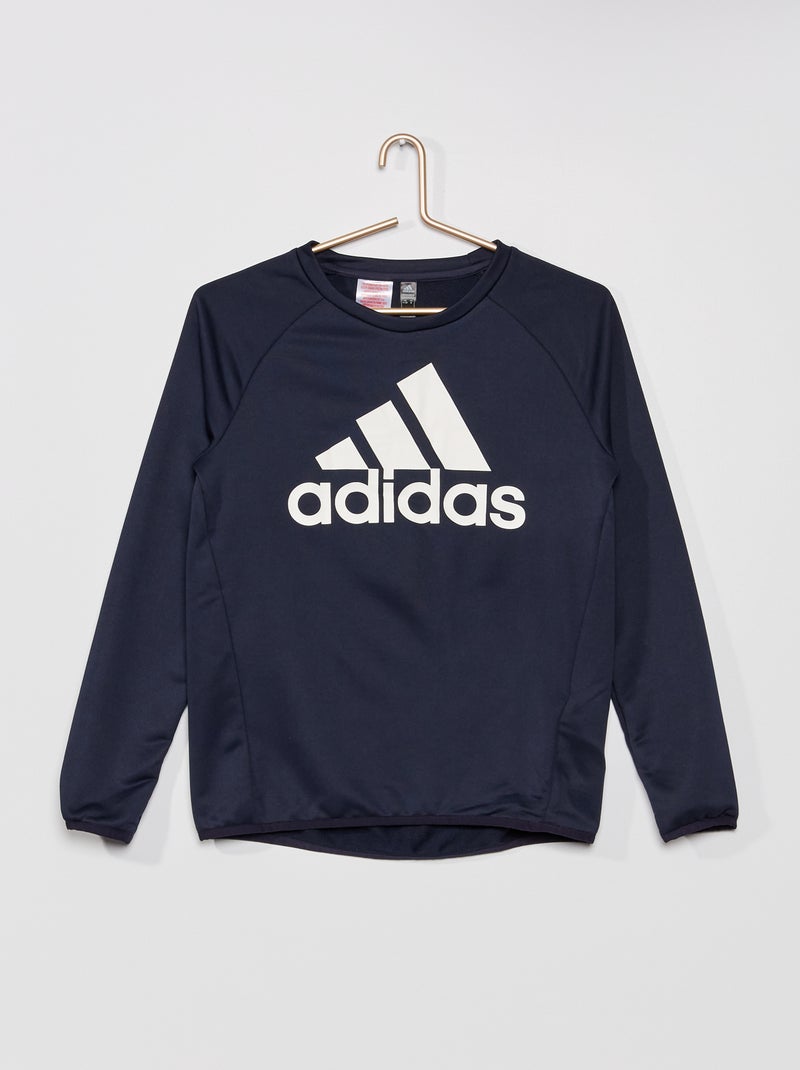Sweatshirt 'Adidas' em microfibra AZUL - Kiabi