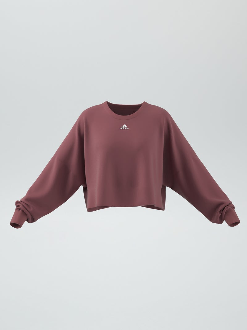 Sweatshirt 'Adidas' em moletão ROXO - Kiabi