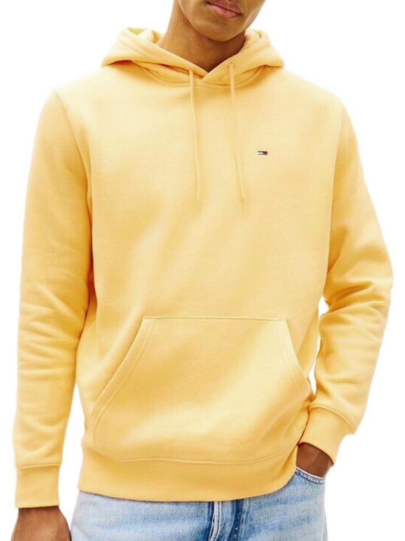 Sweatshirt Amarelo para Homem Tommy Hilfiger TJM Reg S Flag Amarelo - Kiabi