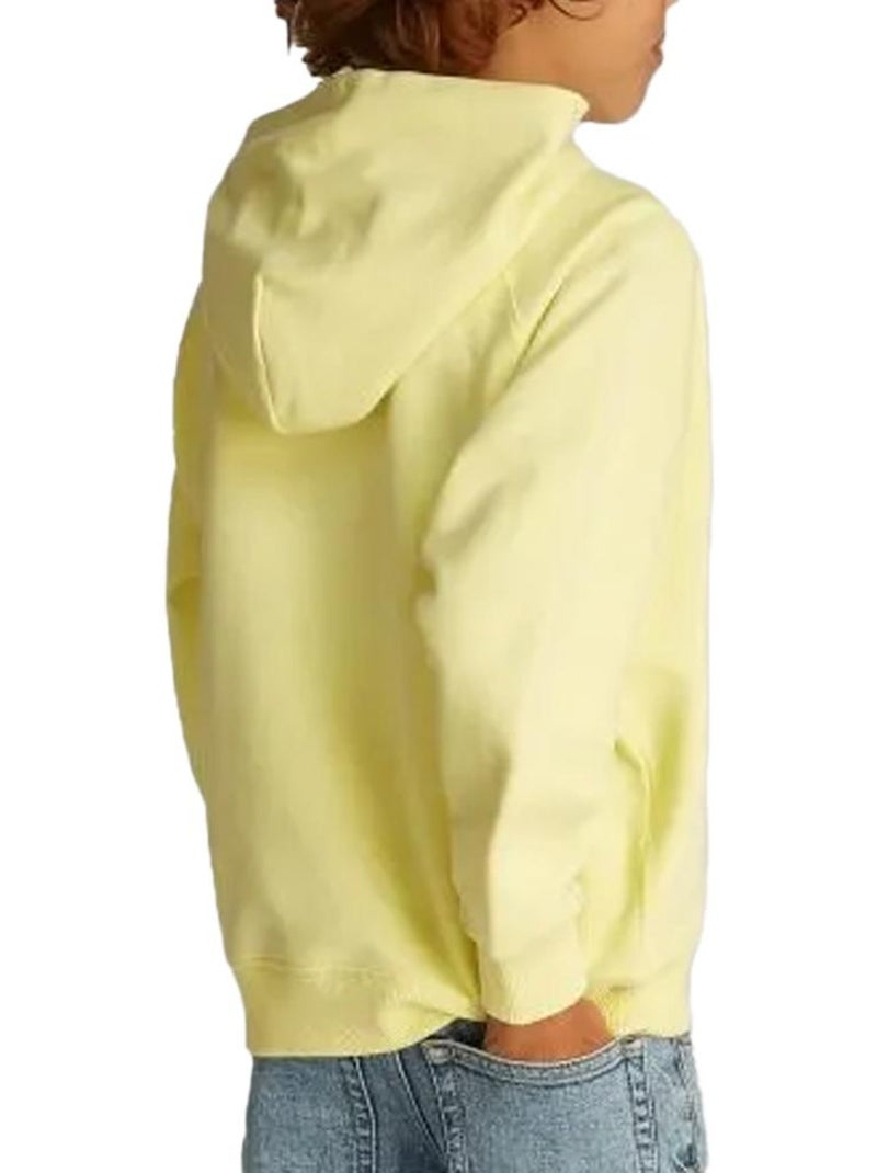 Sweatshirt Amarelo para Rapaz Calvin Klein Jeans Ottoman Mono Amarelo - Kiabi