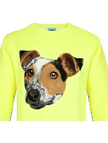 Sweatshirt amarelo umbro lif crewneck para homem