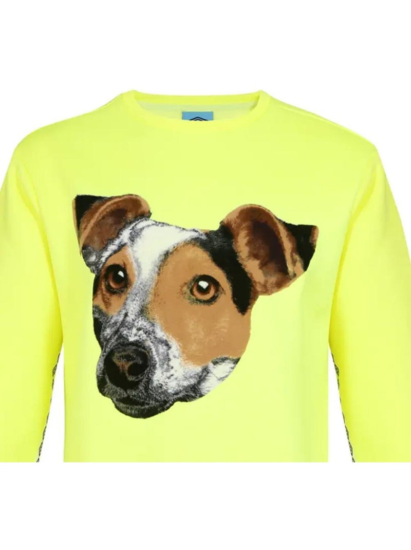 Sweatshirt amarelo umbro lif crewneck para homem Amarelo - Kiabi