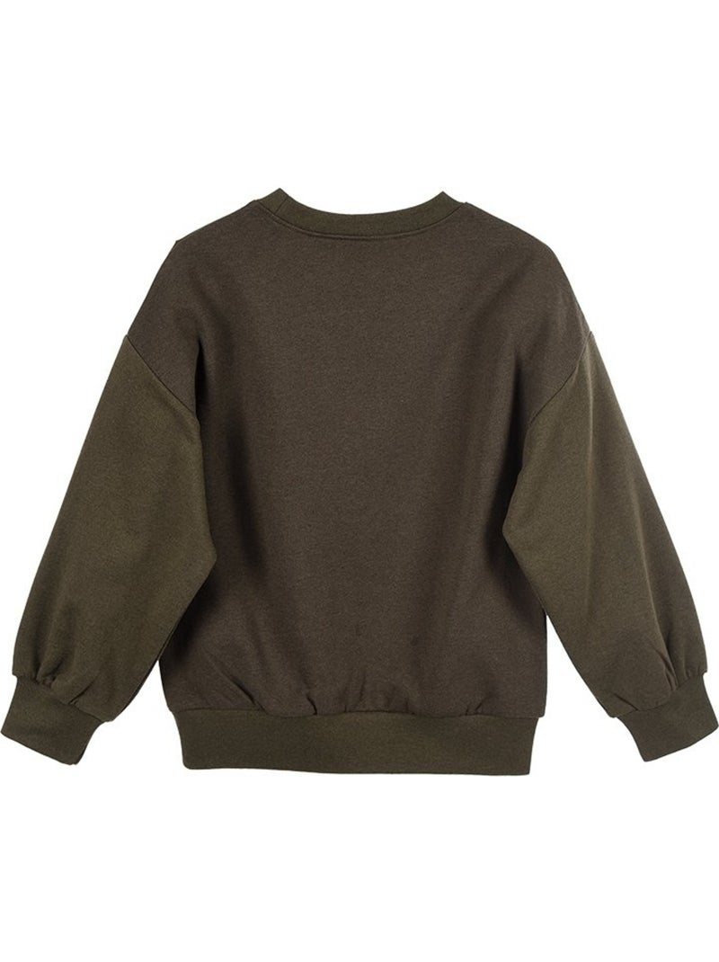 Sweatshirt avengers menino | licença oficial Cáqui - Kiabi