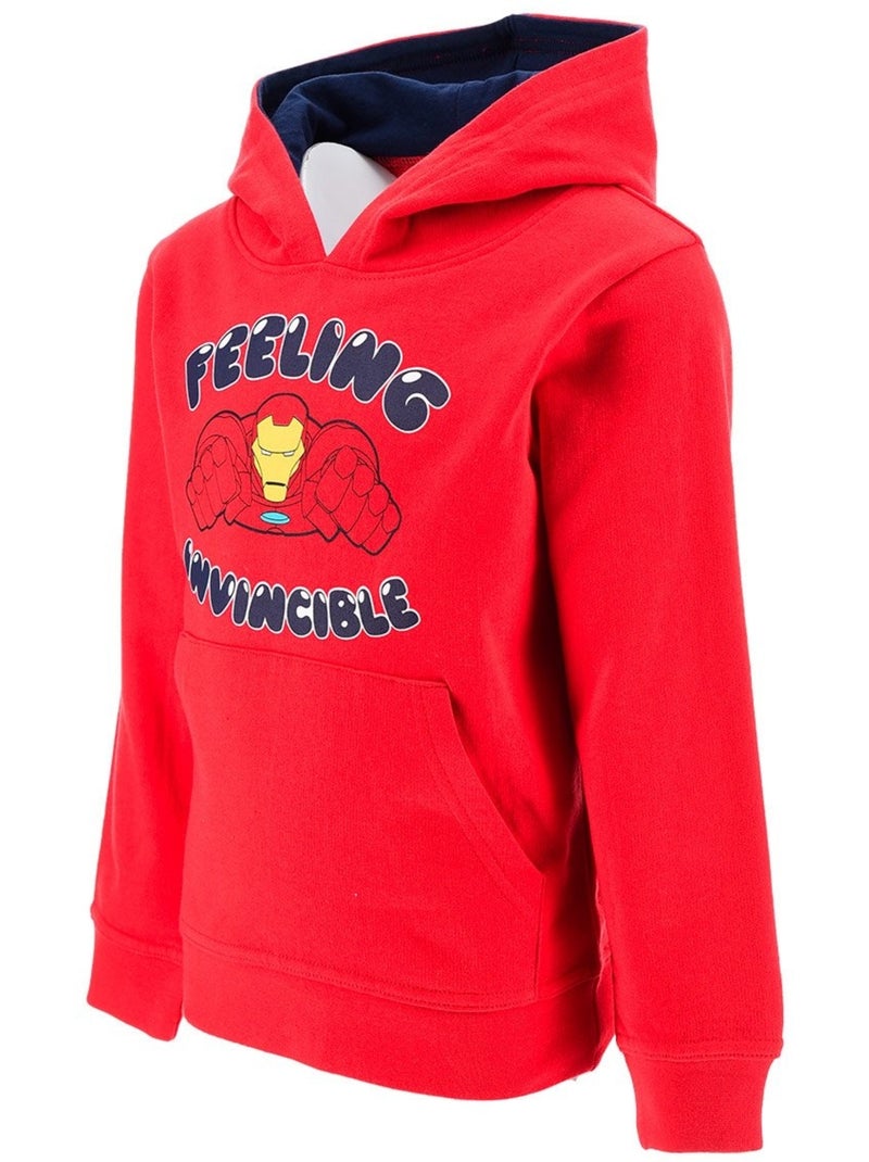 Sweatshirt avengers menino | licença oficial Vermelho - Kiabi