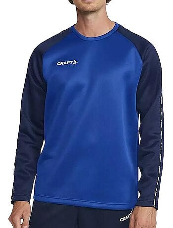 Sweatshirt azul craft crewneck para homem