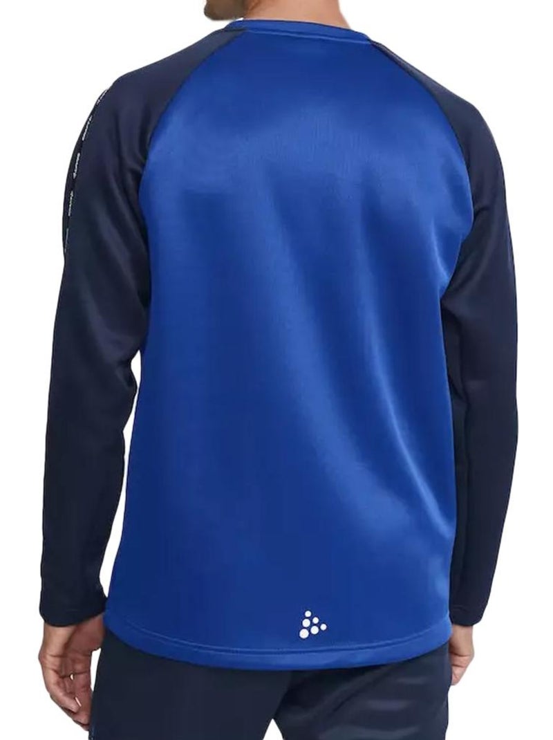Sweatshirt azul craft crewneck para homem Azul - Kiabi
