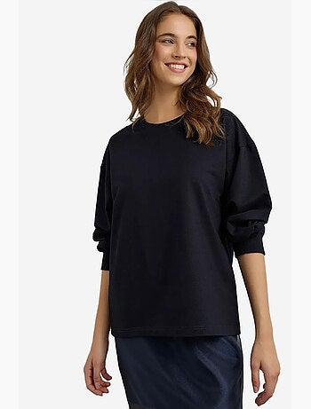 Sweatshirt azul marinho hiccup