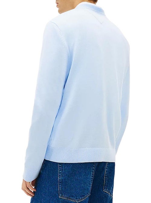 Sweatshirt Azul Slim Fit Tommy Hilfiger para Homem - Kiabi Sweatshirt Azul Slim Fit Tommy Hilfiger para Homem - Kiabi