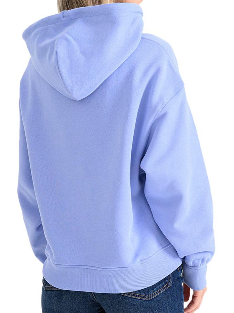 Sweatshirt Azul Tommy Hilfiger com Badges para Mulher Azul - Kiabi