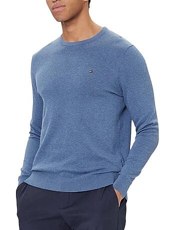 Camisola Tommy Hilfiger Essential de Homem Roxa