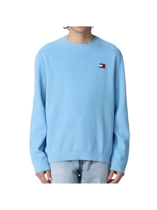 Sweatshirt Azul Tommy Hilfiger para Homem com Crachá DM0DM16214 - Kiabi Sweatshirt Azul Tommy Hilfiger para Homem com Crachá DM0DM16214 - Kiabi