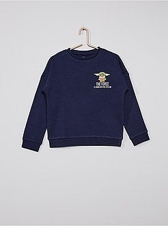 Sweatshirt 'baby Yoda' de conceção ecológica - Kiabi