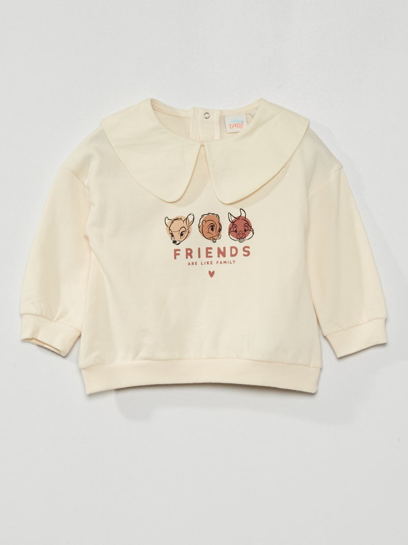 Sweatshirt 'Bambi' 'Disney' BRANCO - Kiabi