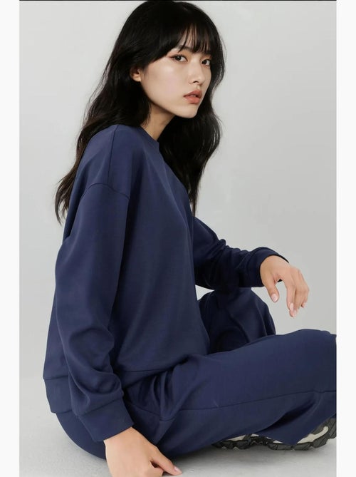 Sweatshirt básica modal touch hiccup - Kiabi